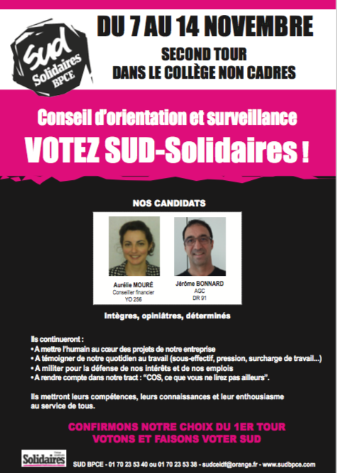 CEIDF – ET REVOILA LES BOULES PUANTES - Sud Solidaires BPCE