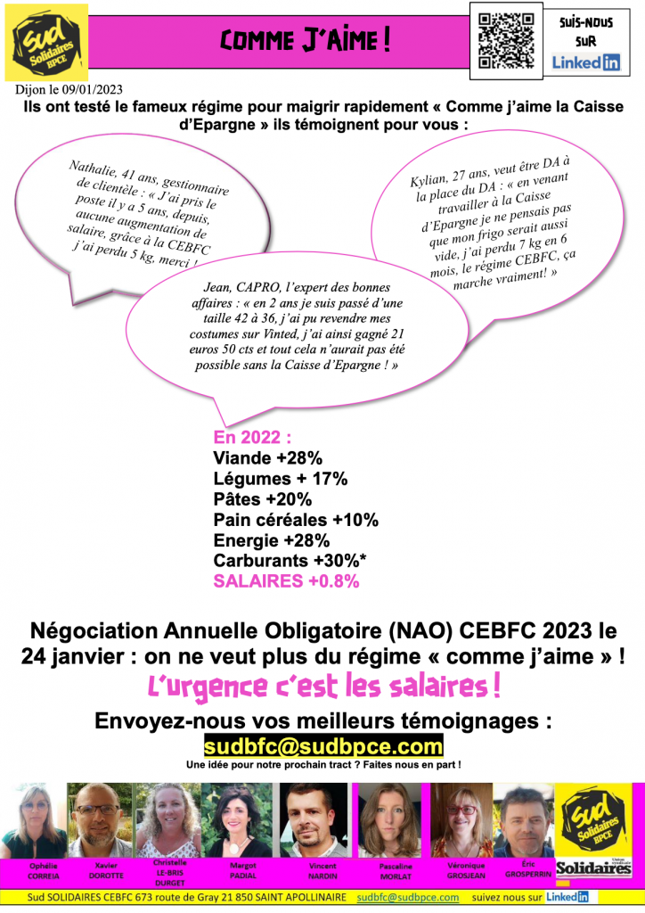 COMME J’AIME Sud Solidaires BPCE